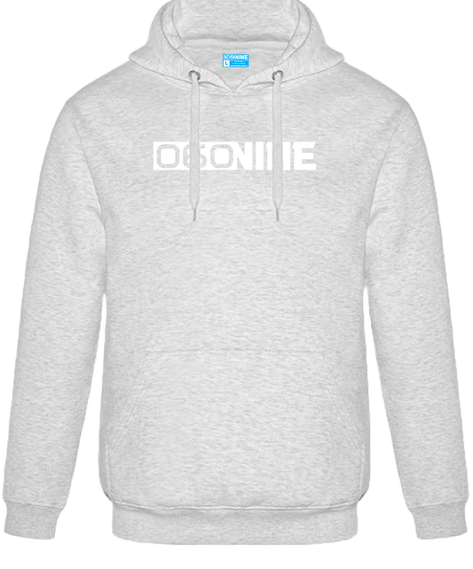 *OG* HOODIE - GREY W/ WHITE LOGO