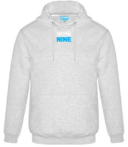 *STACKED* HOODIE - GREY W/ STACKED LOGO