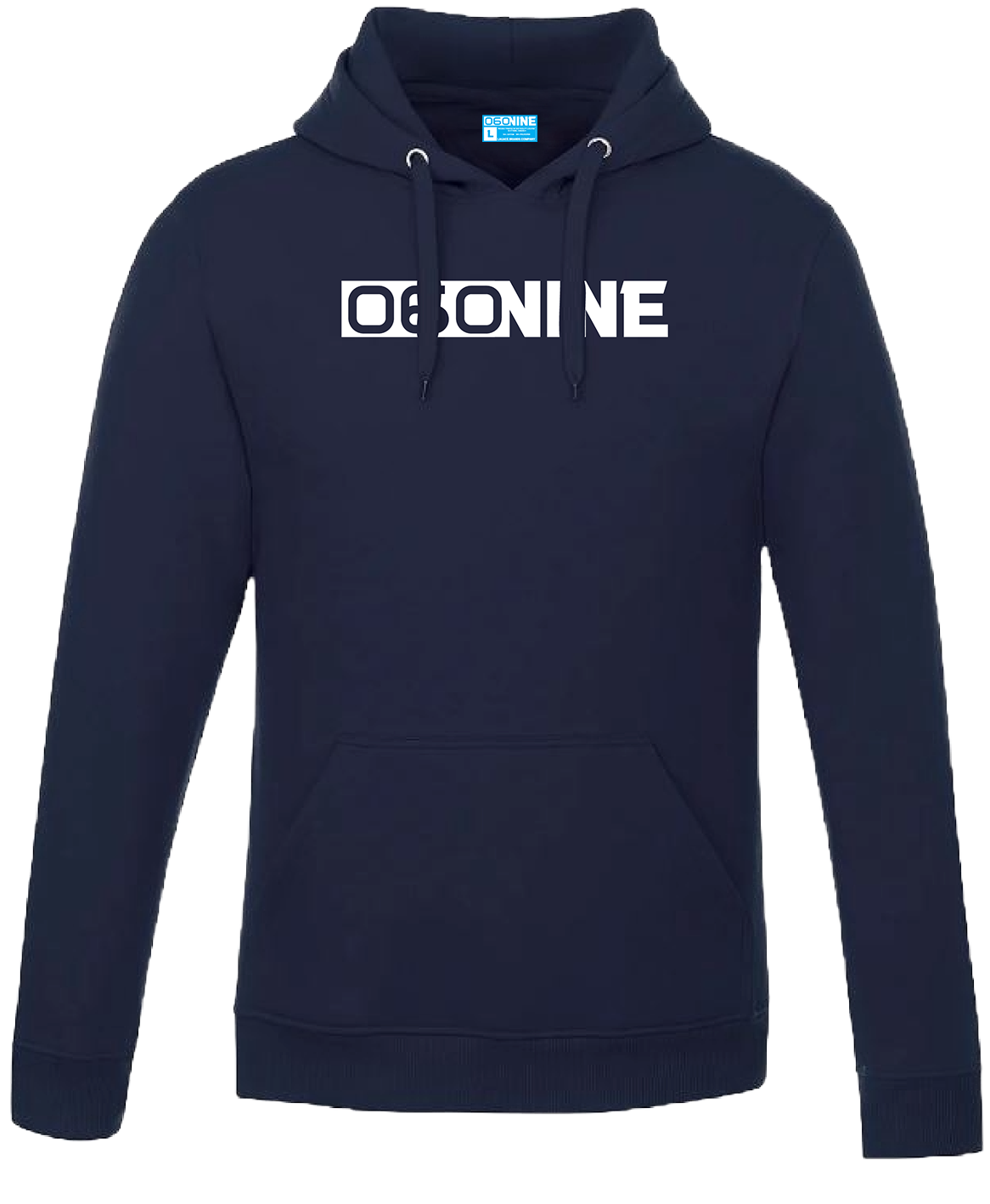 *OG* HOODIE - NAVY W/ WHITE LOGO