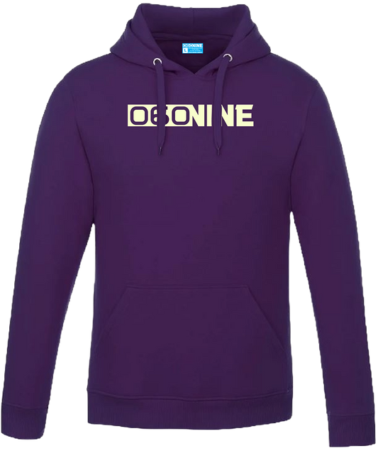 *OG* HOODIE - PURPLE W/ CREAM LOGO