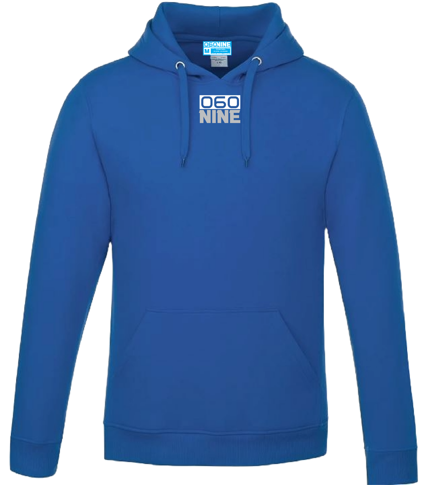 *STACKED* HOODIE - ROYAL W/ STACKED LOGO