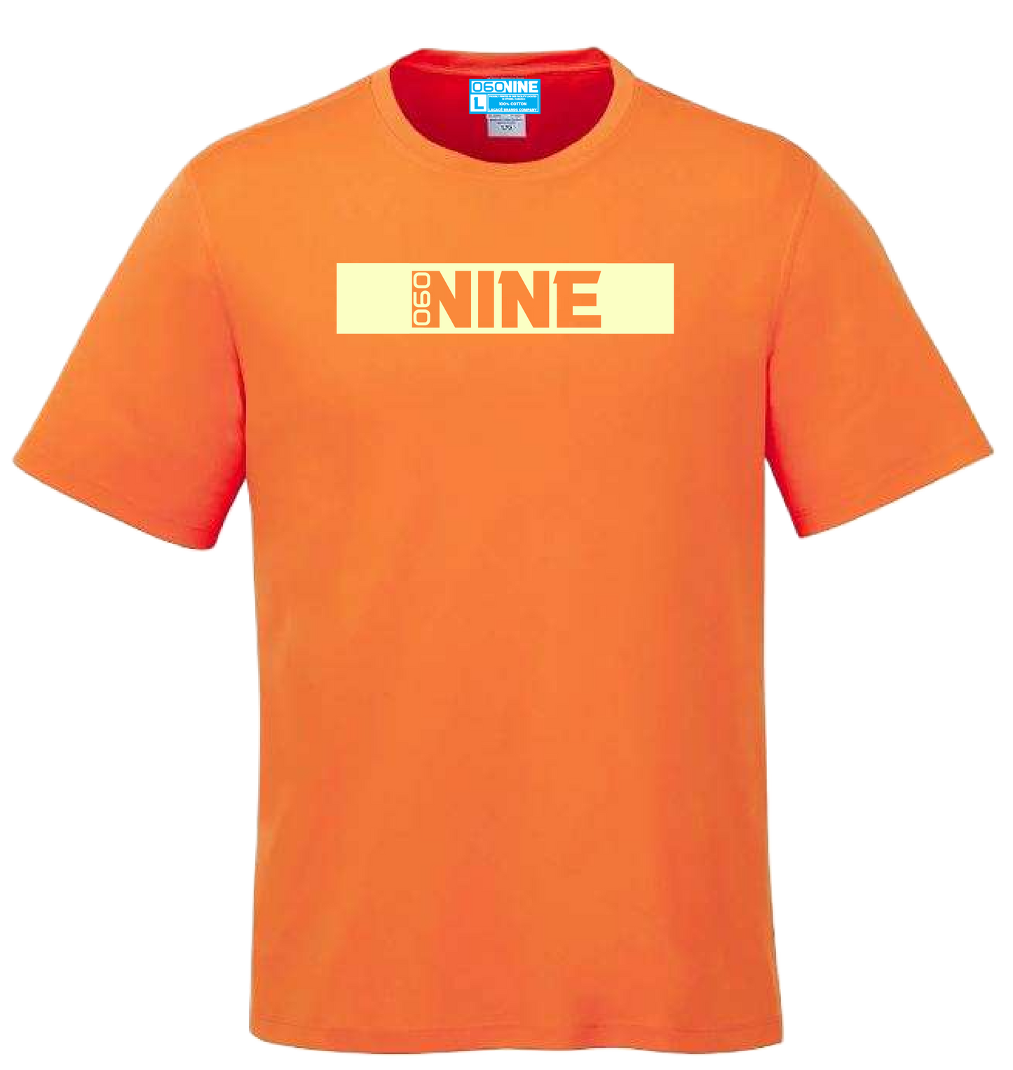 SAFETY FIRST! T-SHIRT - ORANGE